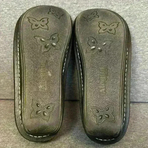 Alegria Classic Paloma Brilliant Black Patent Leather Clog Euro Sz 37 (6.5 USA) - Picture 5 of 14